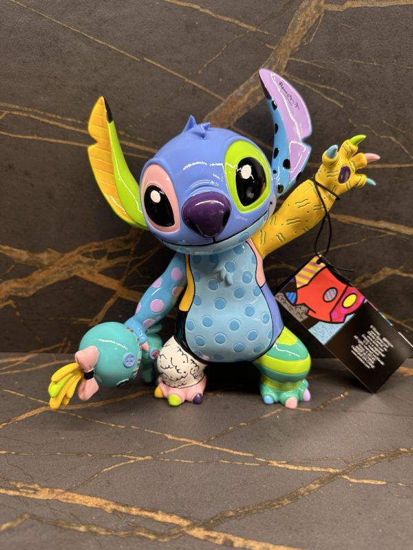 Figurine Stitch et Scrump de Disney Britto