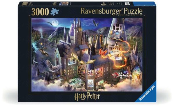 HARRY POTTER - Vue sur le château de Poudlard - Puzzle 3000pcs