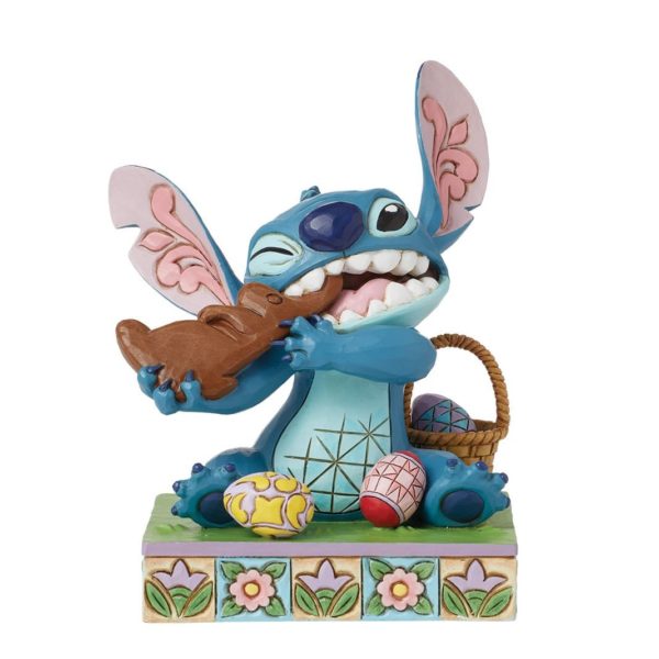 Figurine Stitch Pâques - Disney Traditions Lilo & Stitch