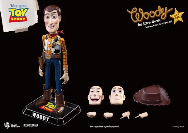 TOY STORY - Figurine Dynamic Action Heroes - Woody - 20cm – Image 2