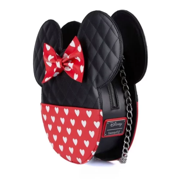 DISNEY - Mickey Minnie Valentine - Sac bandoulière LoungeFly '33x28cm' – Image 2