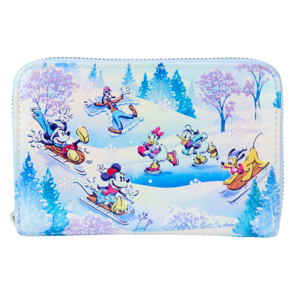 MICKEY & AMIS - Winter Wonderland - Portefeuille LoungeFly