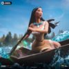 Iron Studios - Deluxe Art Scale 1/10 - Disney Classics - Pocahontas Statue 24cm – Image 5