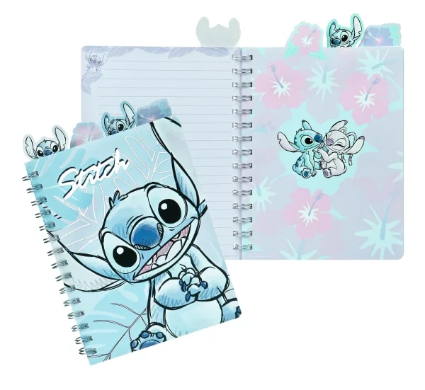 STITCH - Watercolor - Notebook A5 + 4 Séparateurs