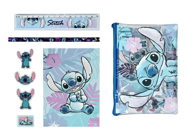 STITCH - Watercolor - Set de Papeterie - 7pc.