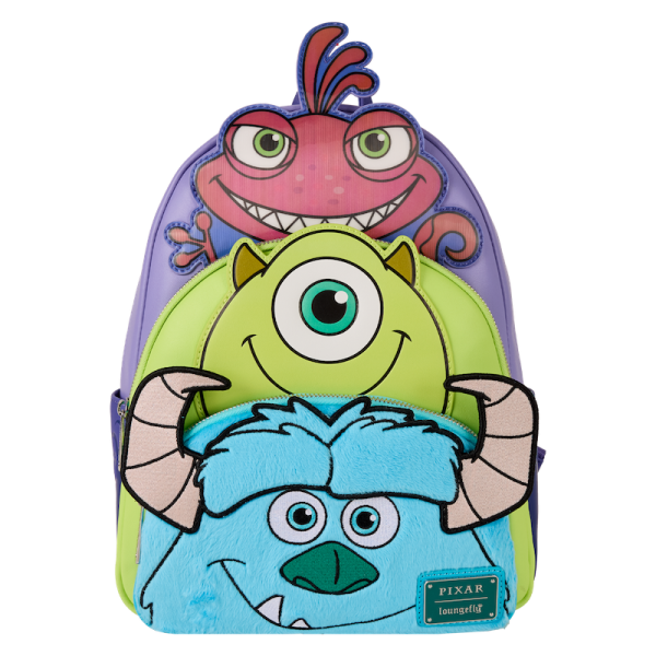 Loungefly Bob, Sulley et Randall - Monstre et compagnie