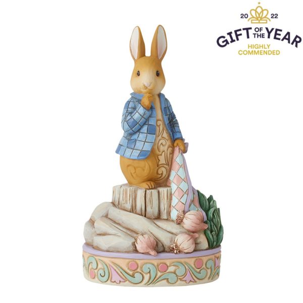 Figurine Pierre Lapin aux oignons