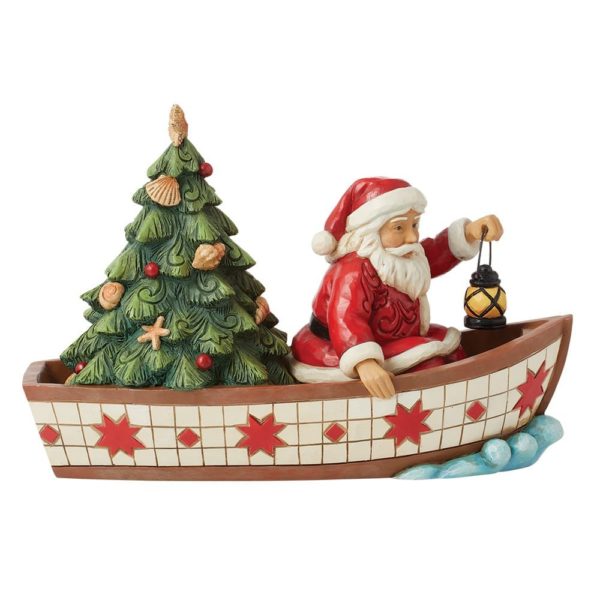 Mers de dons (Père Noël dans un bateau)