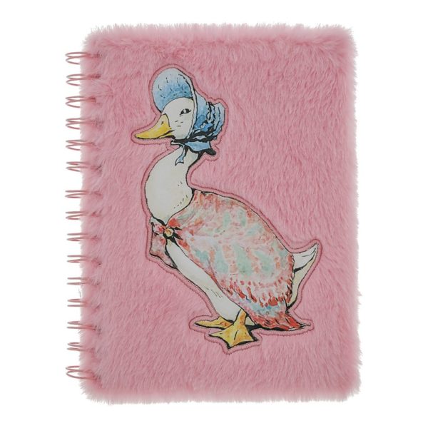 Carnet en peluche Jemima Puddle-duck