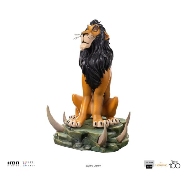 LE ROI LION - Scars Regular - Statuette Art Scale 1/10 16cm