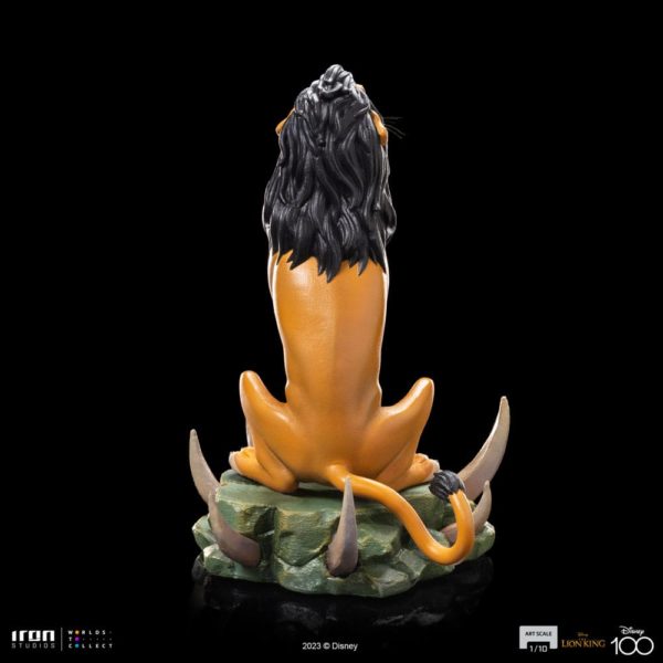 LE ROI LION - Scars Regular - Statuette Art Scale 1/10 16cm – Image 4
