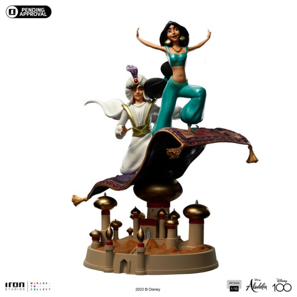 DISNEY CLASSICS - Aladdin & Jasmine - Statuette Art Scale 1/10 30.3cm