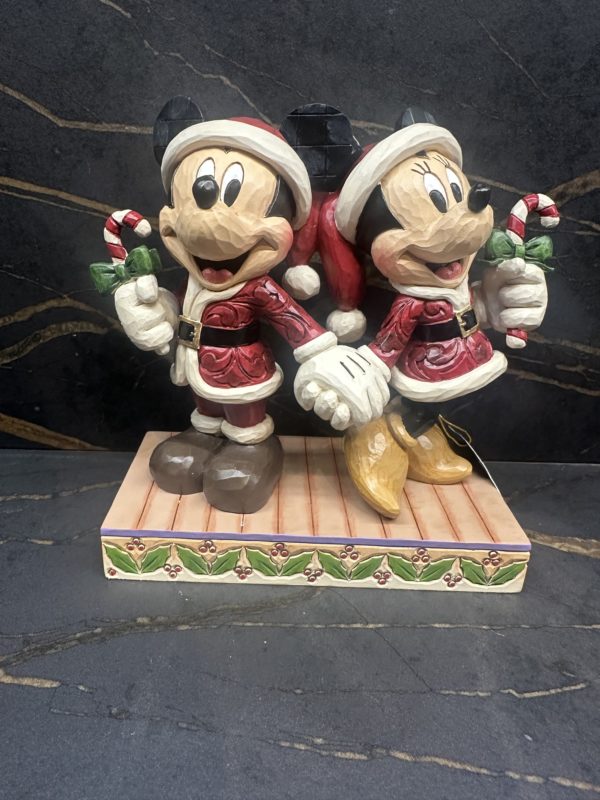 Noël en canne à sucre (Mickey et Minnie avec des cannes à sucre)