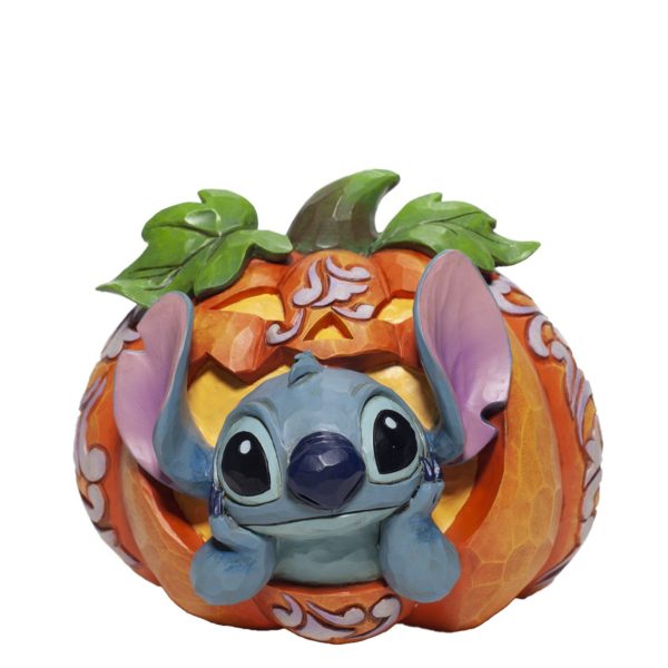 Stitch O'Lantern (Figurine de citrouille Stitch à l'intérieur)