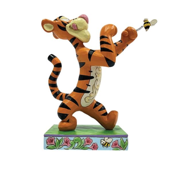 Figurine Tigrou combattant une abeille