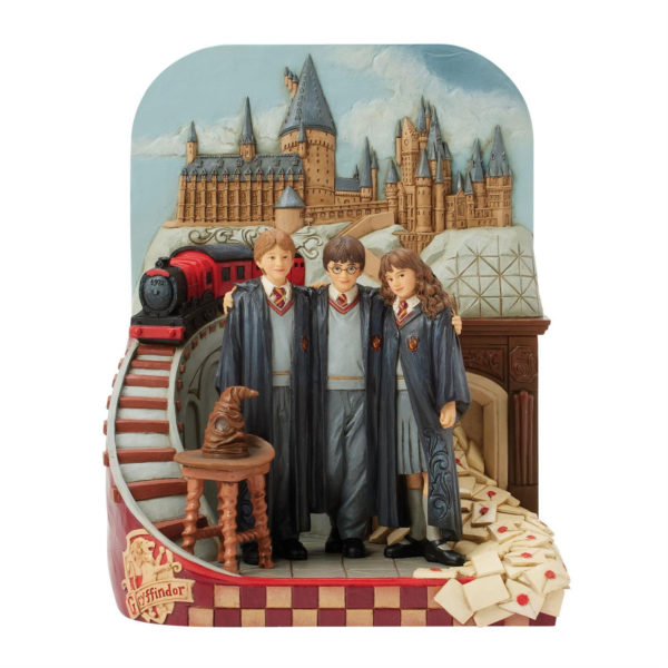 Figurine Le Trio Scène Du Château - Harry Potter