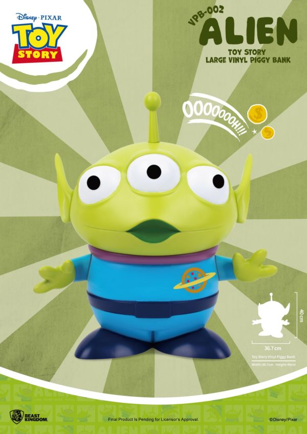 Tirelire Alien 40cm toy story