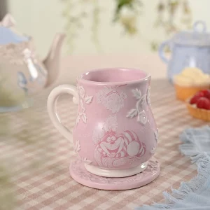 ALICE AUX PAYS DES MERVEILLES - Chat du Cheshire - Mug en Relief 350ml