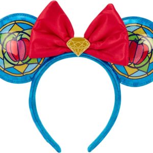 Ears Stained glass blanche neige